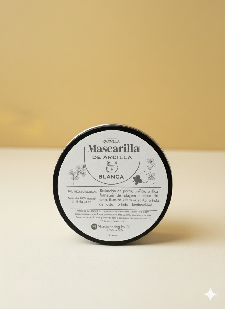 Mascarilla de Arcilla Blanca Isa Elejalde